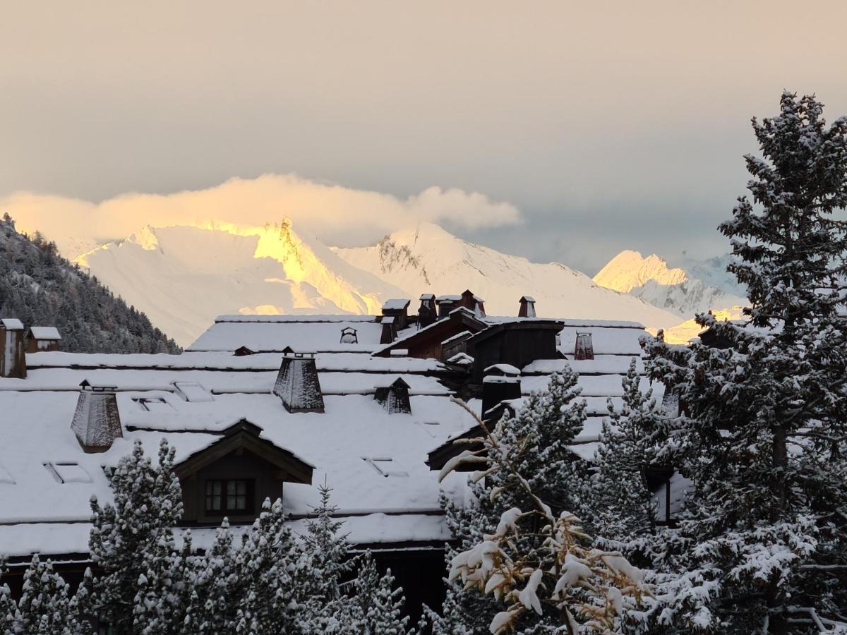 Arc 1950 Appartement De Standing Refuge Du Montagnard, Vue Incroyable Sur Le Montblanc, Skis Aux Pieds Acces Spa Et Piscine Les Arcs  Екстериор снимка